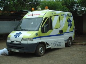 ニカラグアの救急車